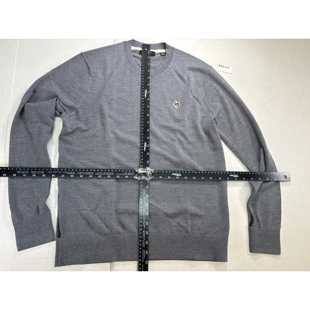 Ted Baker sweater Men's size 4 gray‎ pullover